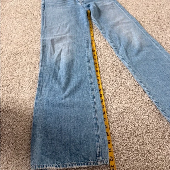 Citizens Of Humanity Annina Straight Leg Full Length Jenas in Blue Size 26 - Picture 8 of 10